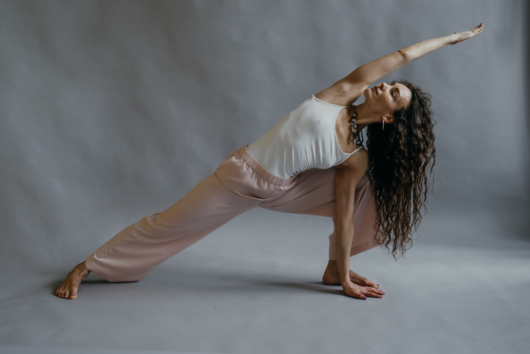 Flexible Person Doing Streching